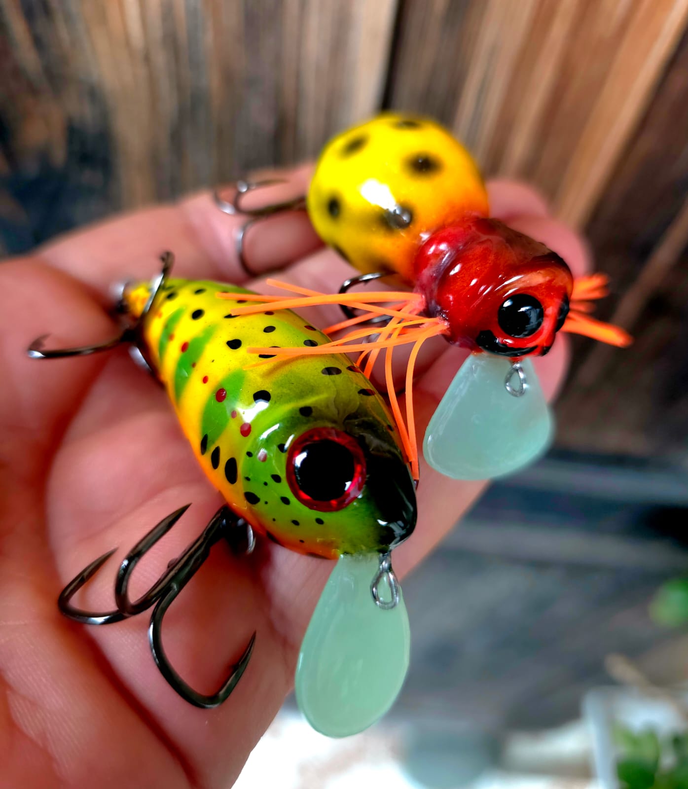Handmade fishing lures by Avtandil Zakariadze