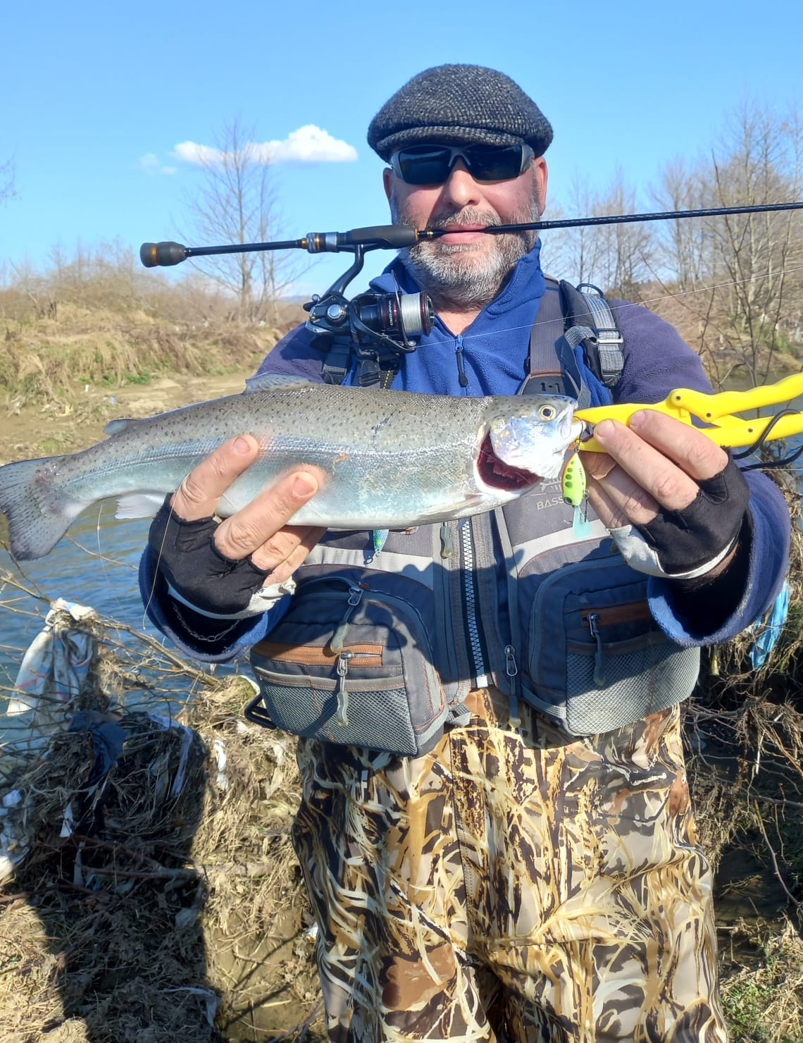 Real catch made with an Avtandil handmade lure, 7