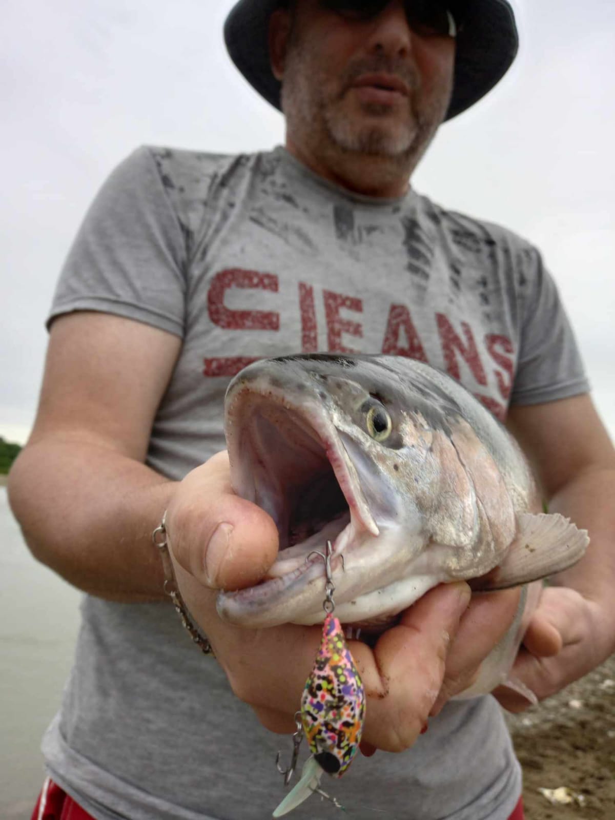Real catch made with an Avtandil handmade lure, 8